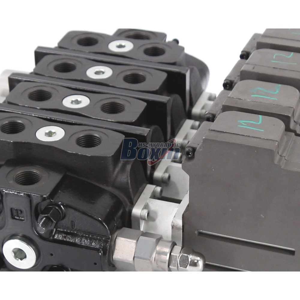 Factory Wholesale SD8EMA-4OT Electric Motor 4 Spool Sectional Directional Valve detail image